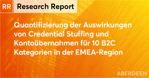 Research Report: Quantifizierung der Auswirkungen von Credential Stuffing und Kontoübernahmen für 10 B2C-Kategorien in der EMEA-Region